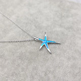 S925 Sterling Silver Aobao Star Pendant Necklace