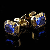 Crystal Cufflink Button for Men - Wedding Shirt Accessory