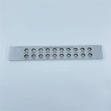 Tungsten Carbide Drawplate 52 Holes 0.26-4.10mm Jewelry Wire Round Making
