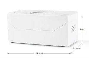 Ultrasonic Jewelry Cleaner 400ML 35W for Necklaces Earrings Bracelets Dentures