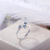 Crystal Elf Jewelry Girl Adjustable Circus Ring Present