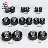 kUBOOZ Wooden Ear Plug Flesh Tunnels Body Piercing Jewelry
