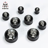 kUBOOZ Wooden Ear Plug Flesh Tunnels Body Piercing Jewelry