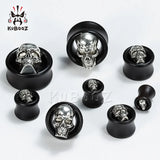 kUBOOZ Wooden Ear Plug Flesh Tunnels Body Piercing Jewelry