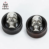 kUBOOZ Wooden Ear Plug Flesh Tunnels Body Piercing Jewelry