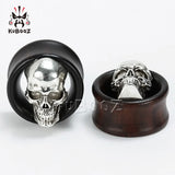 kUBOOZ Wooden Ear Plug Flesh Tunnels Body Piercing Jewelry