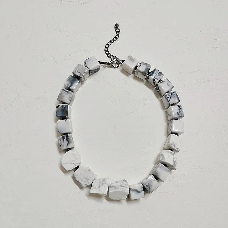 Natural Stone Necklace Collection