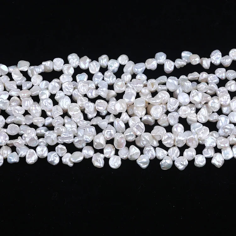 7-8mm Keshi Freshwater Pearl Strand Necklace