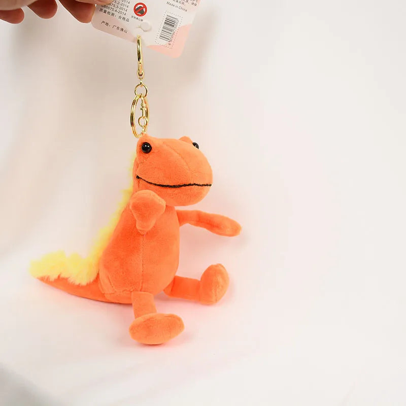 Keychain Lizard Cartoon Lizard Doll Charm Dinosaur Car Keychain
