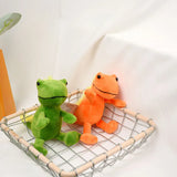 Keychain Lizard Cartoon Lizard Doll Charm Dinosaur Car Keychain