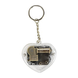 Keychain Music Box Hanging Pendant Decor for Car Purse Bedroom
