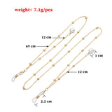 Pearl Tassel Glasses Chain for Kids