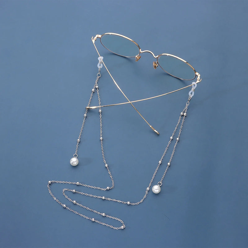Pearl Tassel Glasses Chain for Kids
