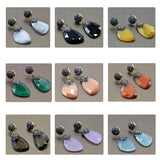 Boho Geometric Stud Earrings Set - DIY Jewelry Charms