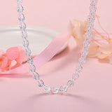 925 Silver Carved Pattern Jewelry Set for Women