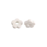 20pcs Silicone Flower Beads Baby Teething DIY Accessories