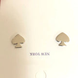 Ks York Rose Tone Peach Heart Stud Earrings Birthday Gift
