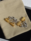 Metallic Soft Chain Earrings Women's Jewelry Gift