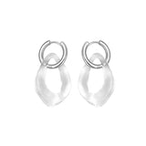 Bohemian Clear Acrylic Irregular Geometry Earrings