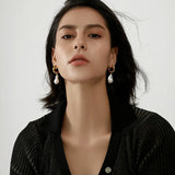 Baroque Pearl Drop Earrings