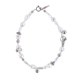 Temperament Beaded Pearl Necklace for Women