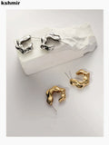 Metal Earrings for Women, Fashionable INS Earrings