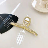 Pearl Hair Clip Back Head Large Accessory
