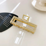Pearl Hair Clip Back Head Large Accessory