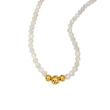 Women's Shell Beaded Necklace - Stylish Clavicle Chain