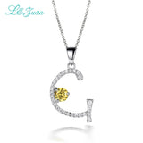 925 Silver 1.16ct Gemstones Pendant Necklace with chain For Women