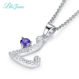 925 Silver 0.60ct Gemstone Pendant Necklace with Chain