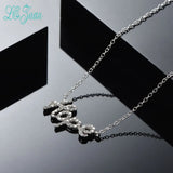 Letter Hope Pendant Necklace S925 Sterling Silver