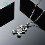 S925 Sterling Silver Puppy Pendant Necklace