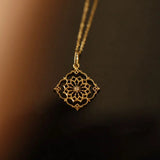 925 Sterling Silver Necklace with Zircon Pendant