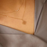 925 Sterling Silver Necklace with Zircon Pendant