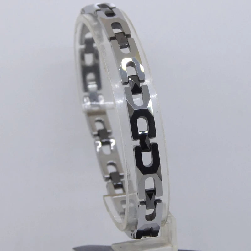 Lady Hi-Tech Tungsten & Ceramic Bracelet