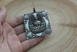Vikings Pendent Necklace Warrior Norse Mythology Gift Men Women Jewelry