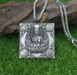 Vikings Pendent Necklace Warrior Norse Mythology Gift Men Women Jewelry