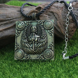 Vikings Pendent Necklace Warrior Norse Mythology Gift Men Women Jewelry