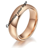 Tungsten Carbide Wedding Band Promise Ring for Men Women