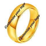 Tungsten Carbide Wedding Band Promise Ring for Men Women
