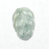 Natural Myanmar Jade Leaf Pendant for Women
