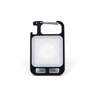 LED Flashlight Keychain USB Rechargeable Portable Work Light