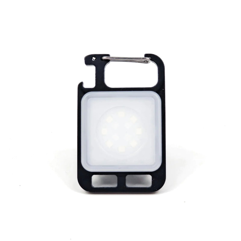 LED Flashlight Keychain USB Rechargeable Portable Work Light