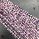 Faceted Amethyst Round Beads 10/12mm for Jewelry Making 14inch