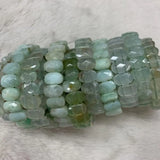 Chrysoprase Beads Bracelet Natural Gemstone Jewelry Bangle
