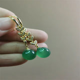 Jade Jewelry Set - Necklace, Bracelet, Earrings