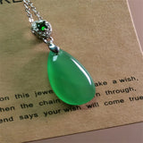 Elegant Jade Jewelry Set