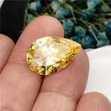 Yellow Cubic Zirconia Beads for Jewelry Making CZ DIY