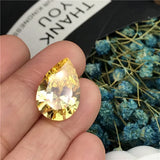 Yellow Cubic Zirconia Beads for Jewelry Making CZ DIY